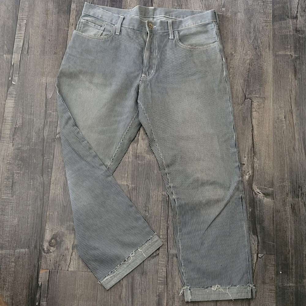 GU Hickey Striped Jeans